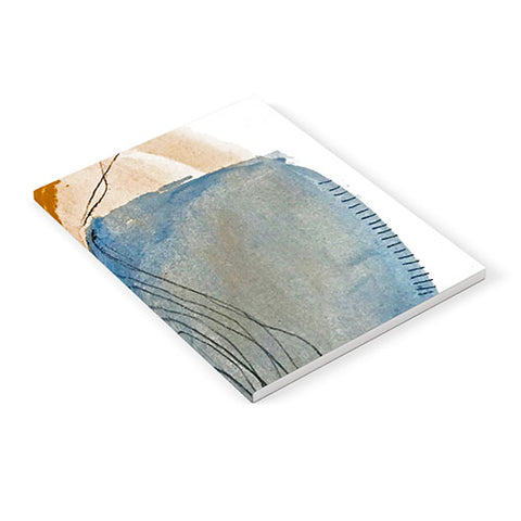 Alyssa Hamilton Art Gentle Breeze a minimal abstract Notebook
