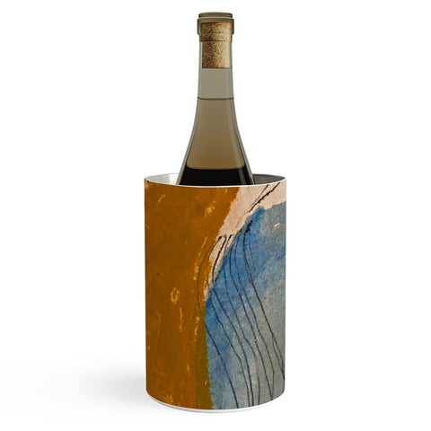 Alyssa Hamilton Art Gentle Breeze a minimal abstract Wine Chiller