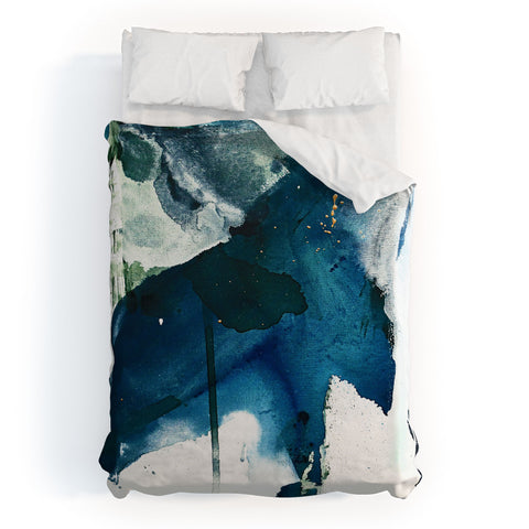 Alyssa Hamilton Art Untamed a minimal abstract Duvet Cover