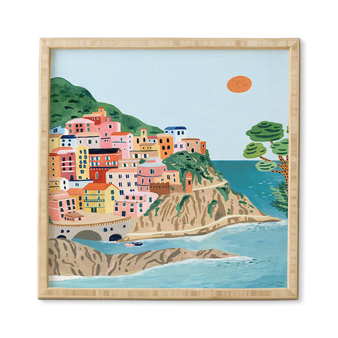 Ambers Textiles Cinque Terre Framed Wall Art