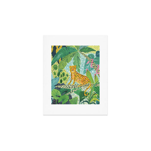 Ambers Textiles Jungle Leopard Art Print