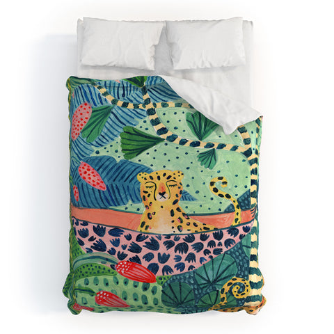 Ambers Textiles Jungle Leopard Family Duvet Cover