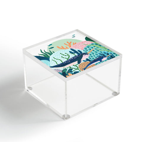 Ambers Textiles Narwhal Family Acrylic Box