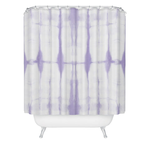 Amy Sia Agadir 2 Pastel Purple Shower Curtain