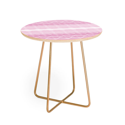 Amy Sia Agadir 3 Antique Rose Round Side Table