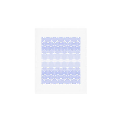 Amy Sia Agadir 3 Pastel Blue Art Print