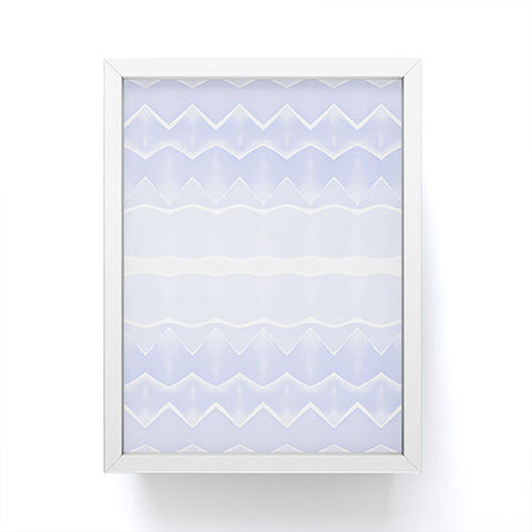 Amy Sia Agadir 3 Pastel Blue Framed Mini Art Print