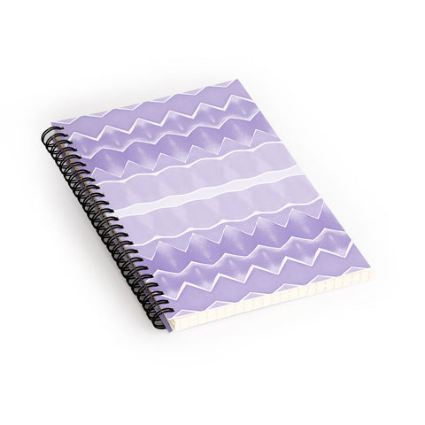 Amy Sia Agadir 3 Pastel Purple Spiral Notebook