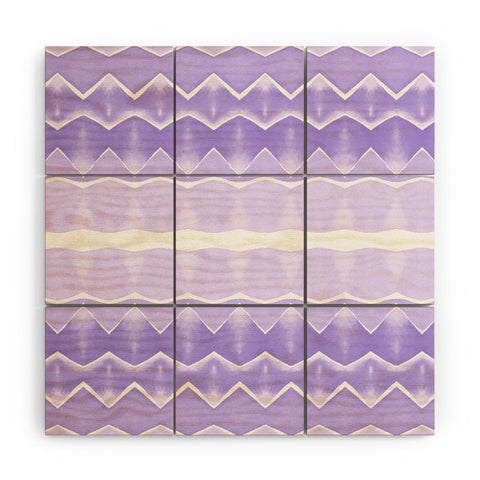 Amy Sia Agadir 3 Pastel Purple Wood Wall Mural