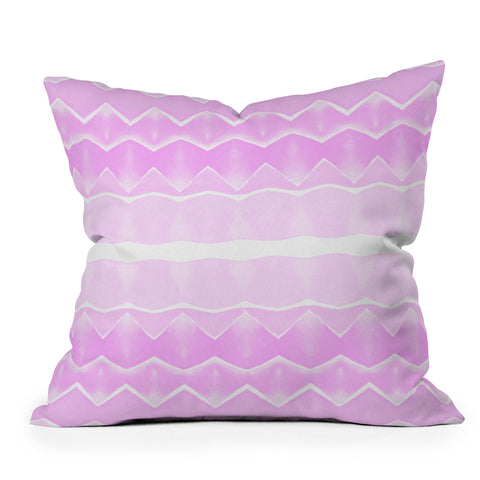Amy Sia Agadir 3 Pink Throw Pillow