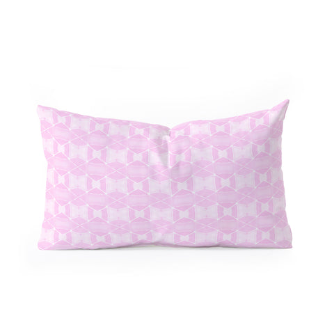 Amy Sia Agadir 4 Pink Oblong Throw Pillow