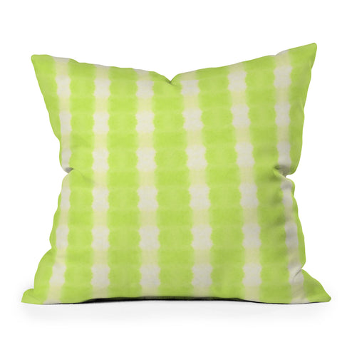 Amy Sia Agadir 5 Lime Throw Pillow