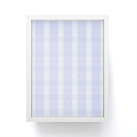 Amy Sia Agadir 5 Pastel Blue Framed Mini Art Print