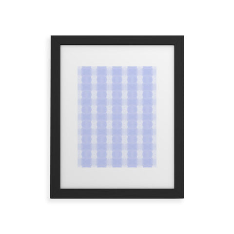 Amy Sia Agadir 5 Pastel Blue Framed Art Print
