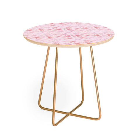 Amy Sia Agadir Antique Rose Round Side Table