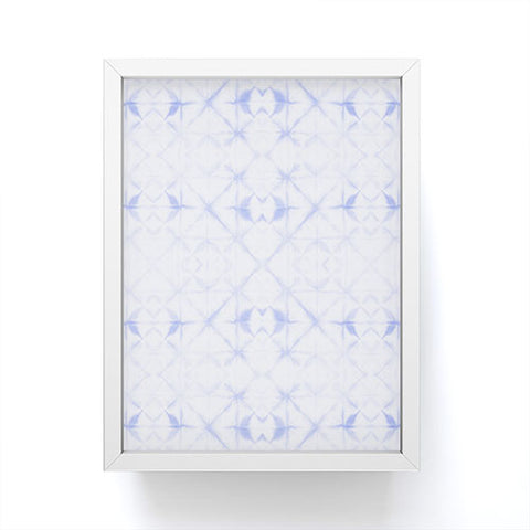 Amy Sia Agadir Pastel Blue Framed Mini Art Print