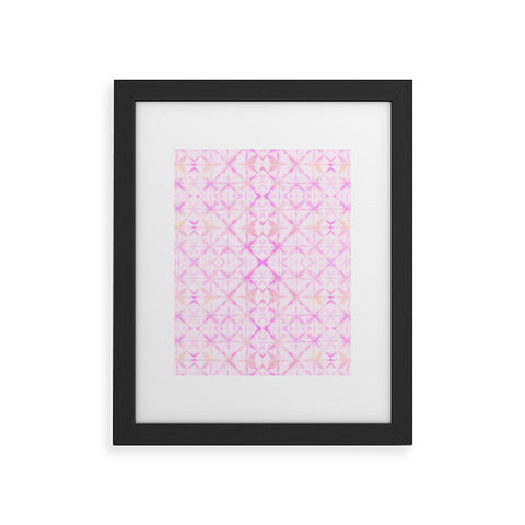 Amy Sia Agadir Pink Framed Art Print