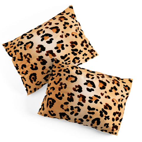 Amy Sia Animal Leopard Brown Pillow Shams