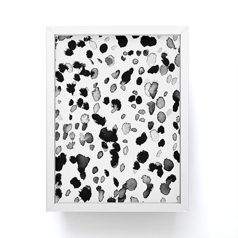Amy Sia Animal Spot Gray Framed Mini Art Print