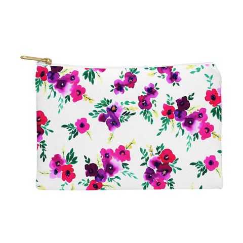Amy Sia Ava Floral Pink Pouch