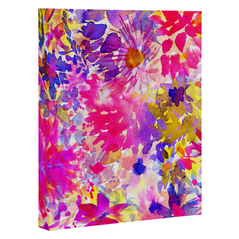 Amy Sia Bloom Pink Art Canvas