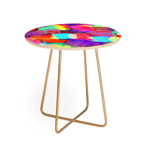 Amy Sia Brushstroke 1 Round Side Table