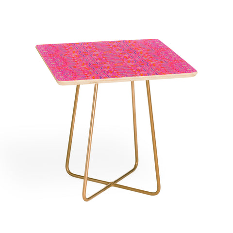 Amy Sia Casablanca Hot Pink Side Table