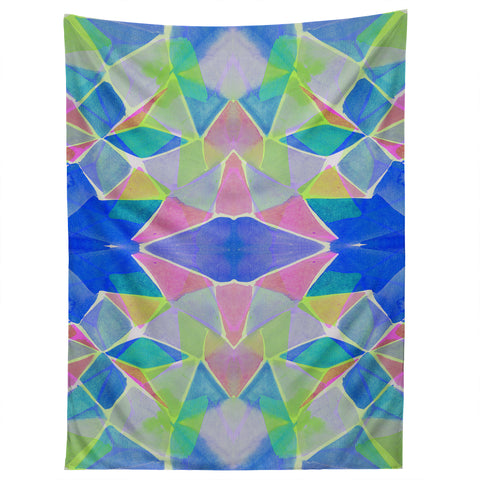 Amy Sia Chroma Blue Tapestry