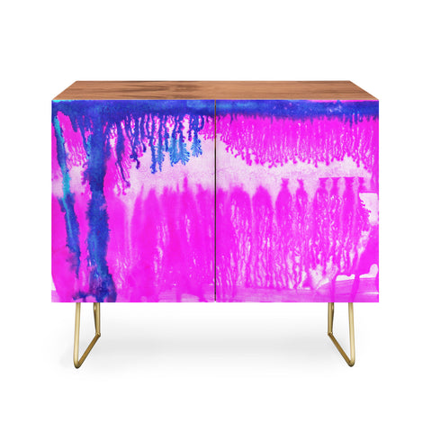 Amy Sia Dip Dye Hot Pink Credenza