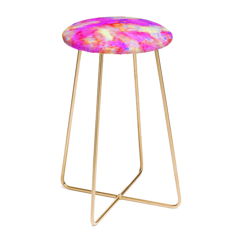 Amy Sia Electrify Pink Counter Stool
