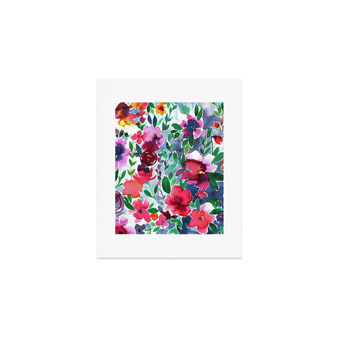 Amy Sia Evie Floral Art Print