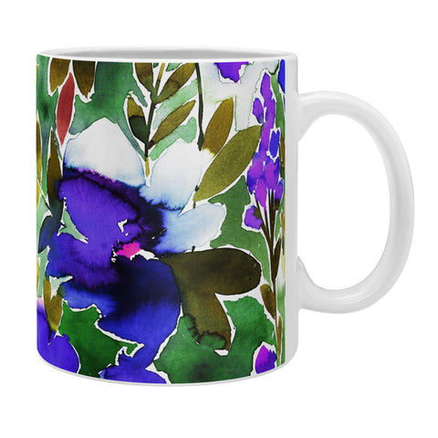 Amy Sia Evie Floral Olive Coffee Mug