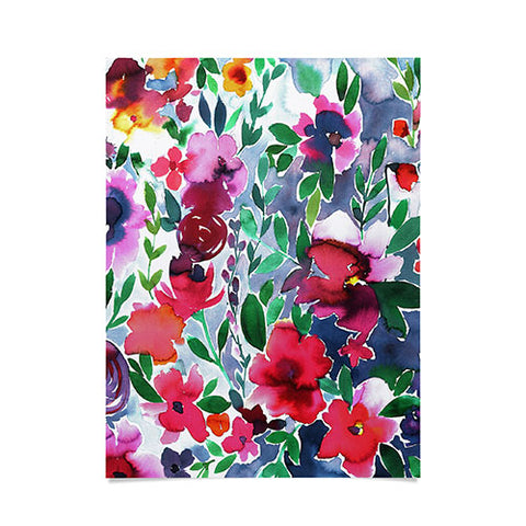 Amy Sia Evie Floral Poster