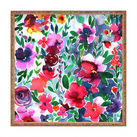 Amy Sia Evie Floral Square Tray