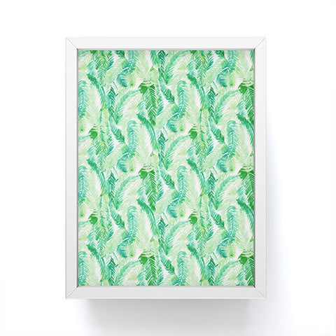 Amy Sia Fern Palm Green Framed Mini Art Print