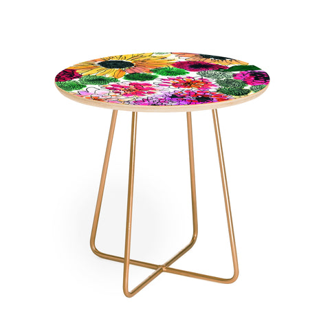 Amy Sia Fiore Round Side Table