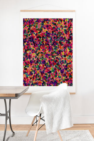 Amy Sia Floral Explosion Art Print And Hanger