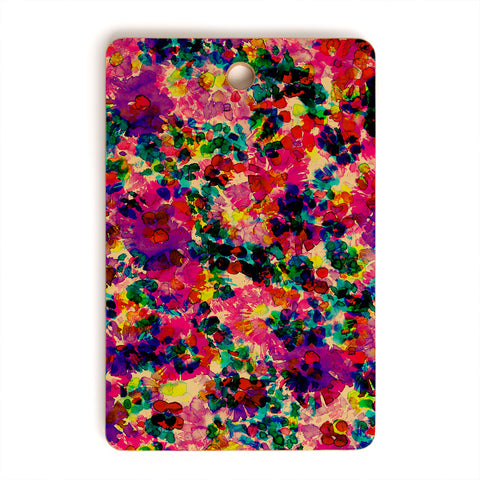 Amy Sia Floral Explosion Cutting Board Rectangle