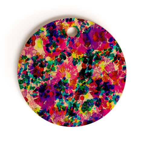 Amy Sia Floral Explosion Cutting Board Round