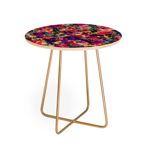 Amy Sia Floral Explosion Round Side Table