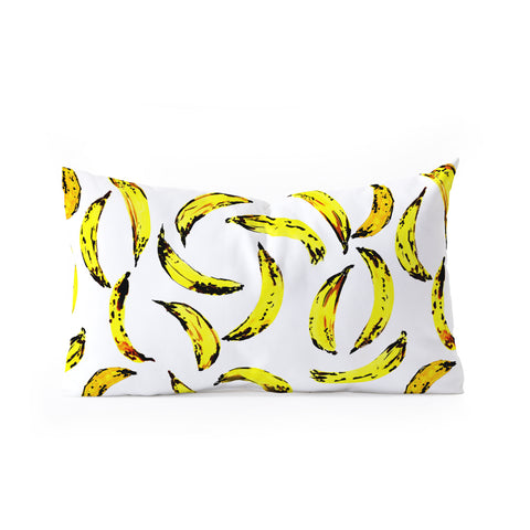Amy Sia Go Bananas Oblong Throw Pillow