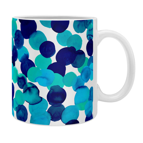 Amy Sia Gracie Spot Blue Coffee Mug