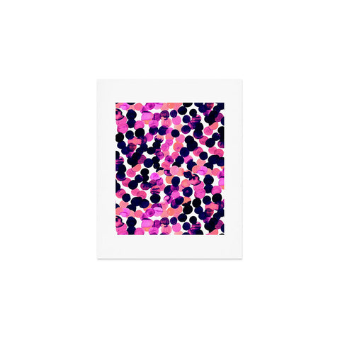 Amy Sia Gracie Spot Pink Art Print