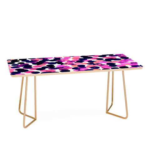 Amy Sia Gracie Spot Pink Coffee Table