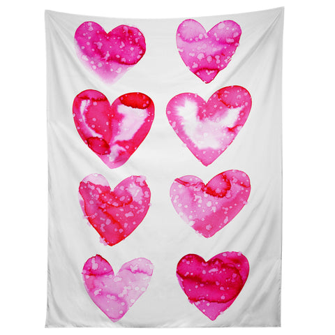Amy Sia Heart Speckle Tapestry