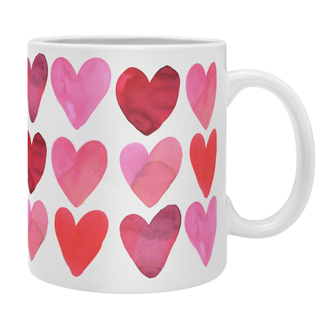 Amy Sia Heart Watercolor Coffee Mug