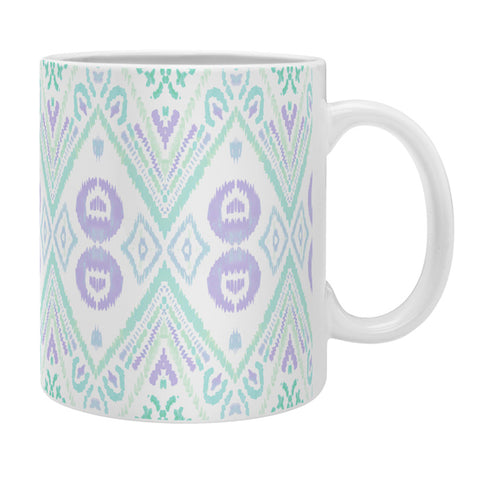 Amy Sia Ikat Java Purple Coffee Mug