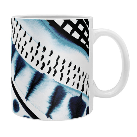 Amy Sia Indigo Stripe Coffee Mug
