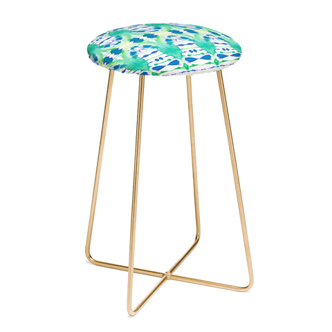 Amy Sia Inky Oceans Counter Stool
