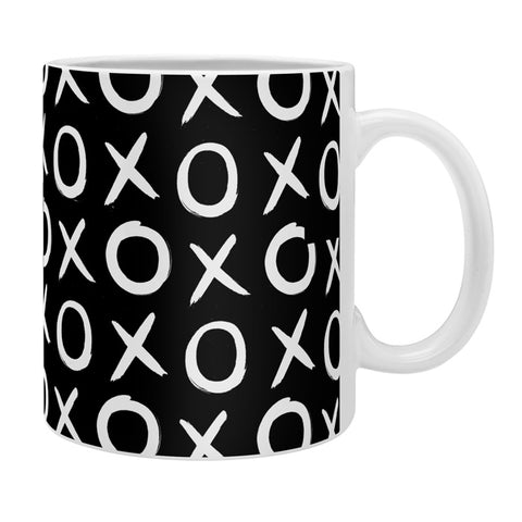 Amy Sia Love XO White and Black Coffee Mug